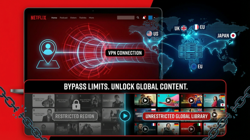 Bypass Netflix Region Restrictions for Full Access