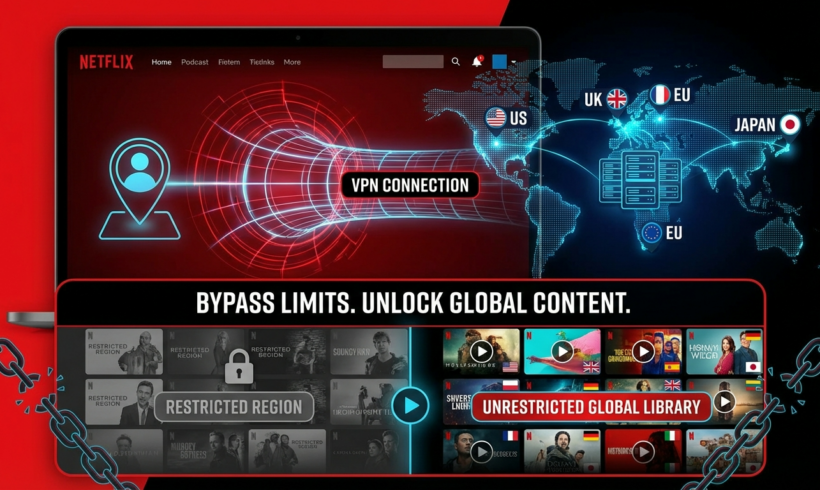 Bypass Netflix Region Restrictions for Full Access