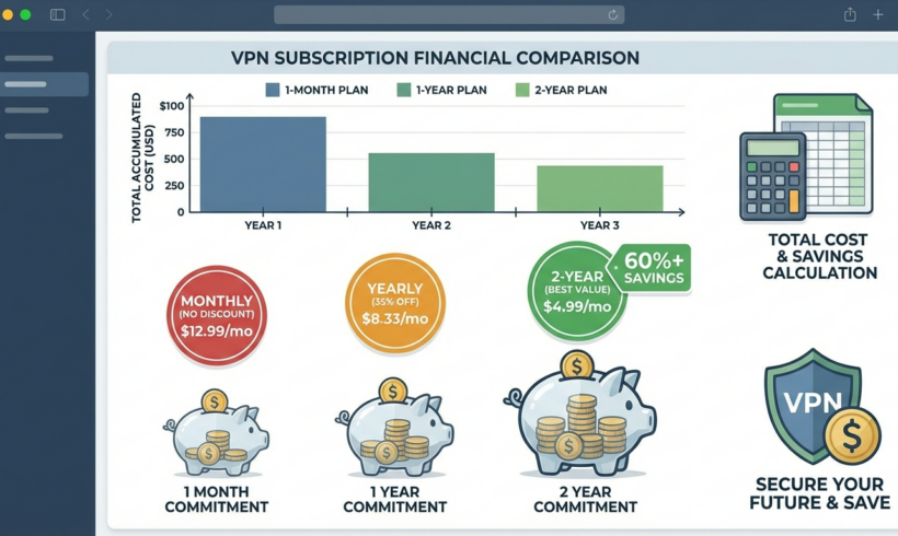 Long-Term VPN Cost: What You’ll Really Pay
