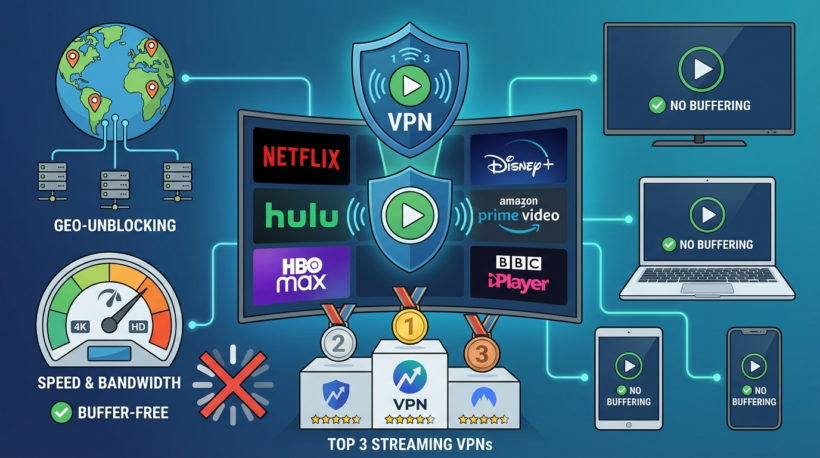 Best VPNs for Streaming Without Buffering