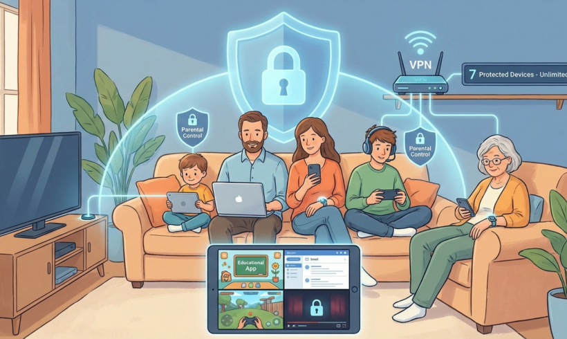 Best VPNs for Families and Multi-Device Use
