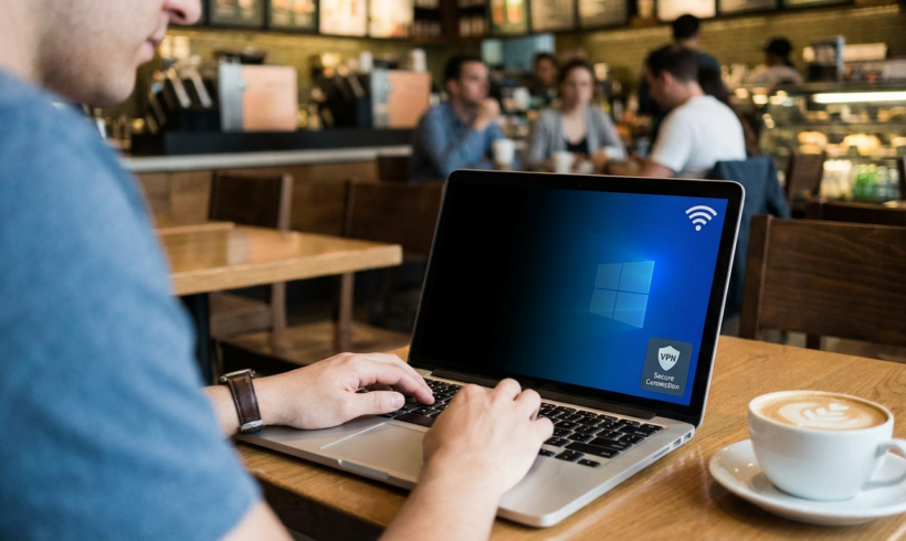 Protect Work Data on Public Wi-Fi Networks Safely