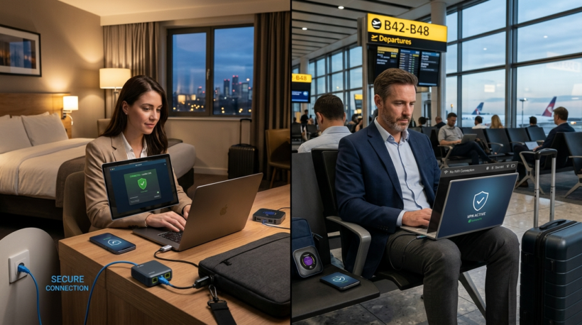 Stay Digitally Safe in Hotels and Airports